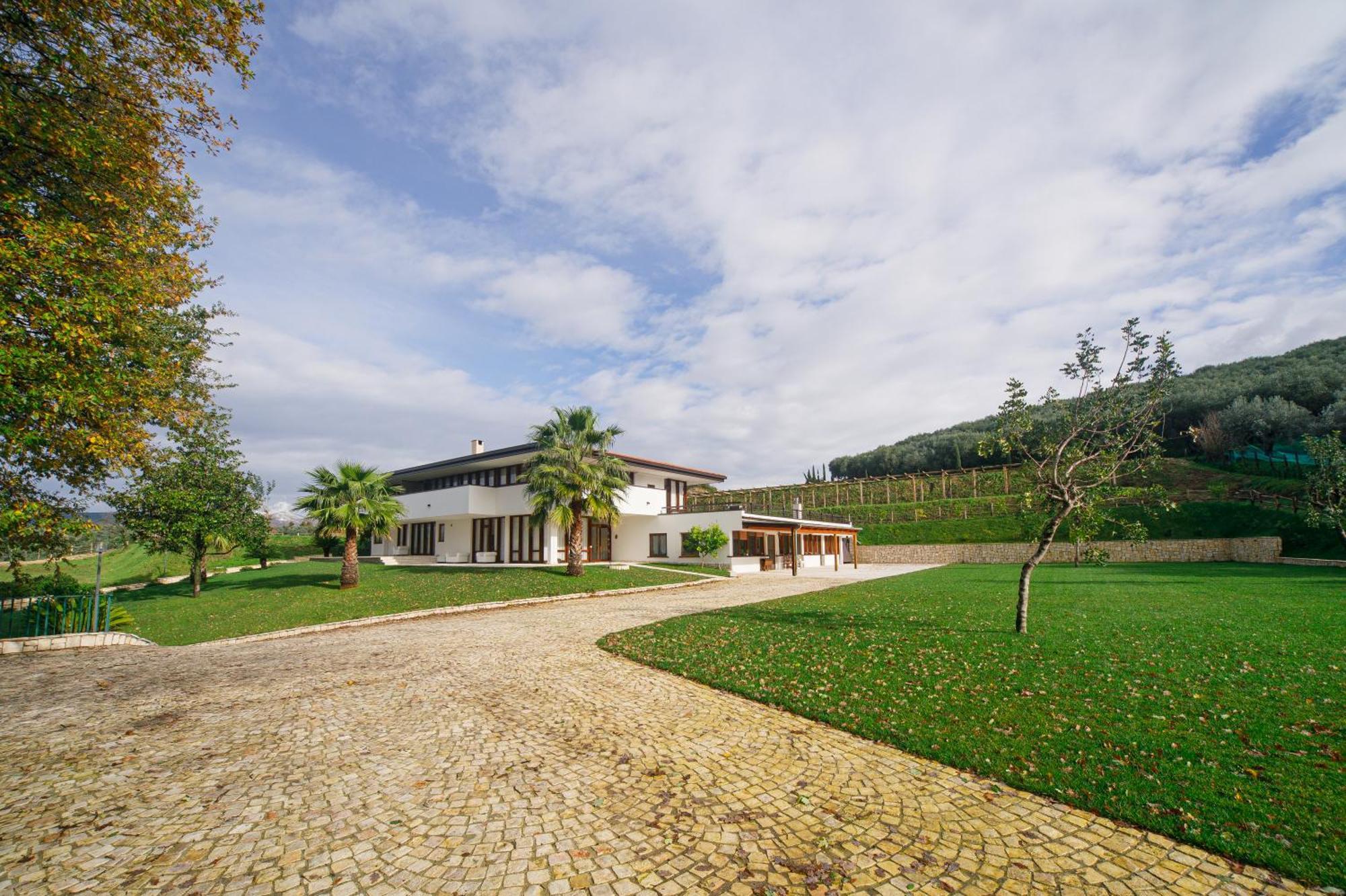 Aria - Villa Di Campagna Montecorvino Rovella Eksteriør bilde